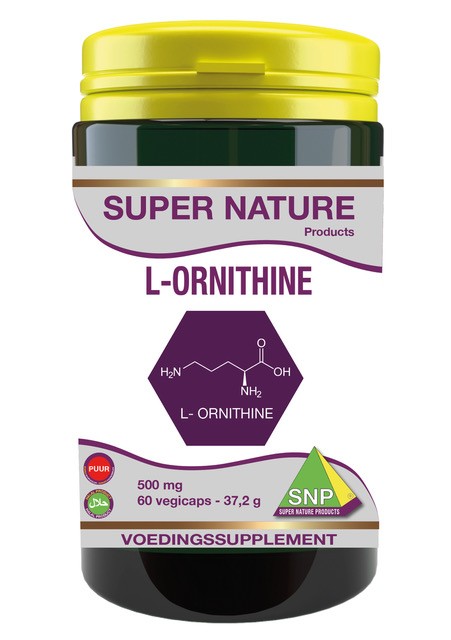 SNP L-Ornithine 500 mg puur (60 Capsules)