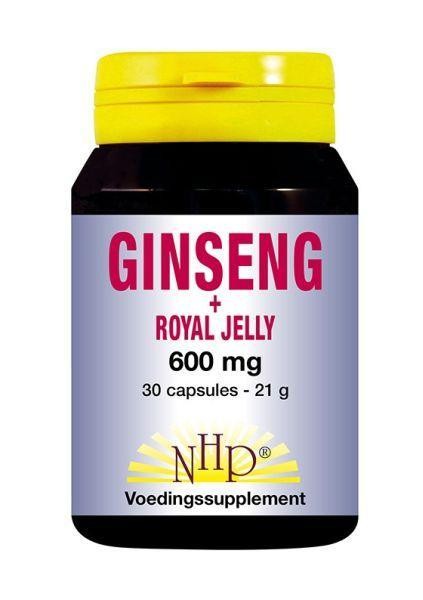 NHP Ginseng royal jelly 600mg (30 Capsules)