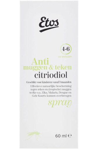 Etos Spray te­gen mug­gen en te­ken 60 ml