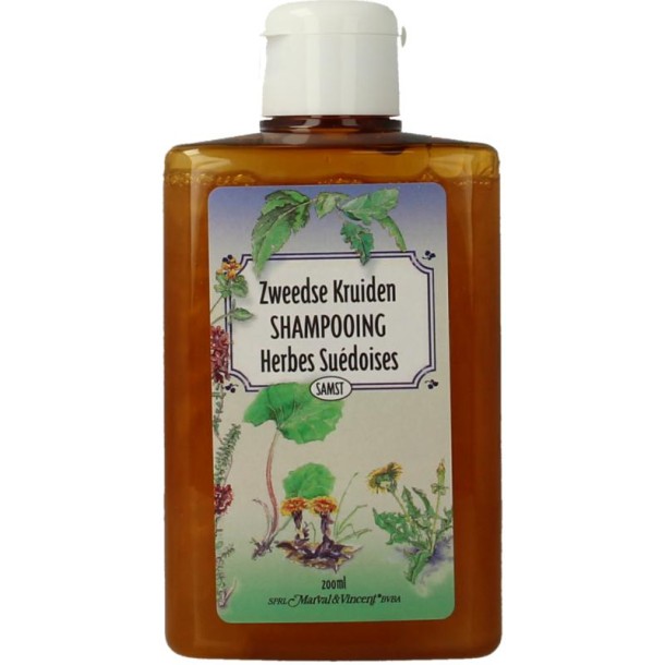 Marval & Vincent Shampoo zweedse kruiden (200 Milliliter)