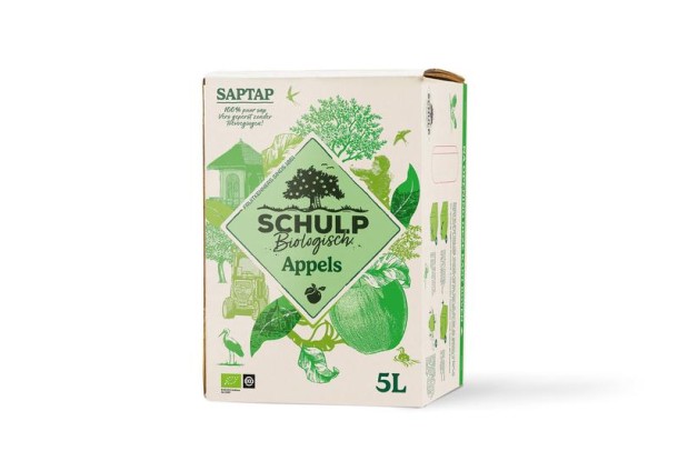 Schulp Appelsap saptap bio (5 Liter)