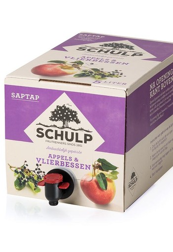 Schulp Appel-vlierbes saptap (5 Liter)