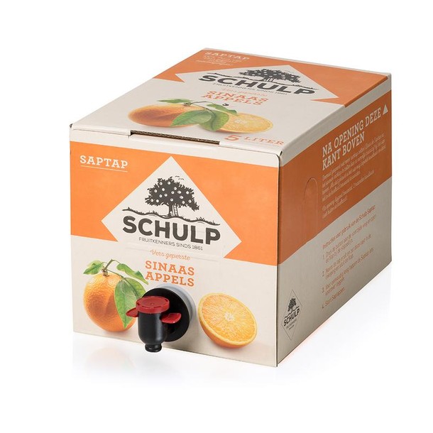 Schulp Sinaasappel saptap (5 Liter)