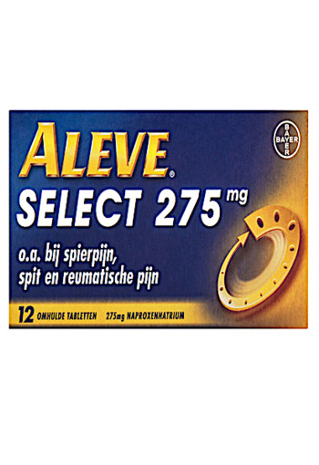 Ale­ve Se­lect 275 mg 12 stuks