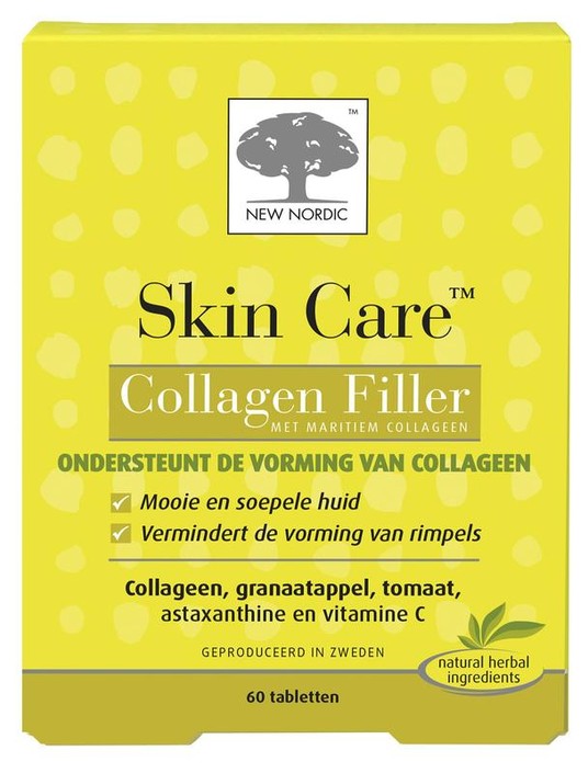 New Nordic Skin care collagen filler (60 Tabletten)