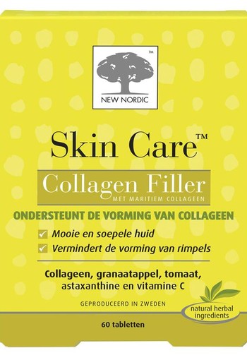 New Nordic Skin care collagen filler (60 Tabletten)