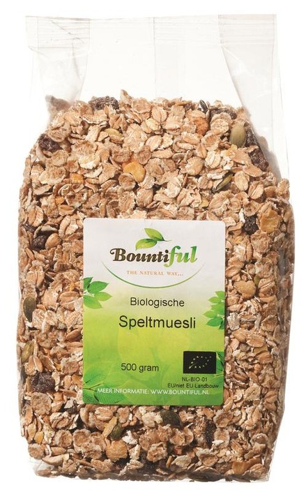 Bountiful Spelt muesli bio (500 Gram)