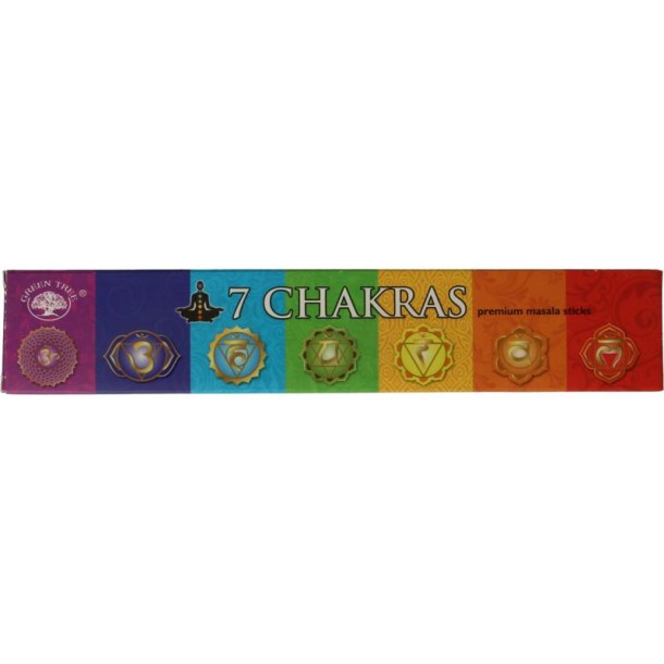 Green Tree Wierook 7 chakra (15 Gram)