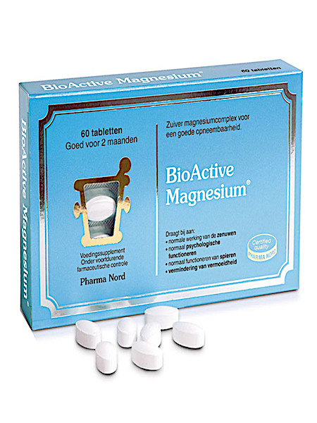 Bio­Ac­ti­ve mag­ne­si­um ta­blet­ten 60 stuks