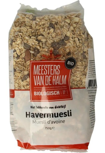 De Halm Havermuesli bio (750 Gram)