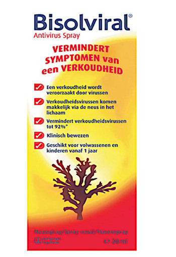 Bisolvon / Bisol­vi­ral An­ti­vi­rus neus­spray 20 ml