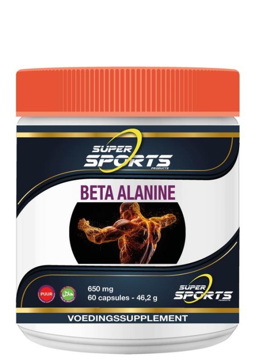 SNP Beta alanine 650 mg puur (60 Capsules)