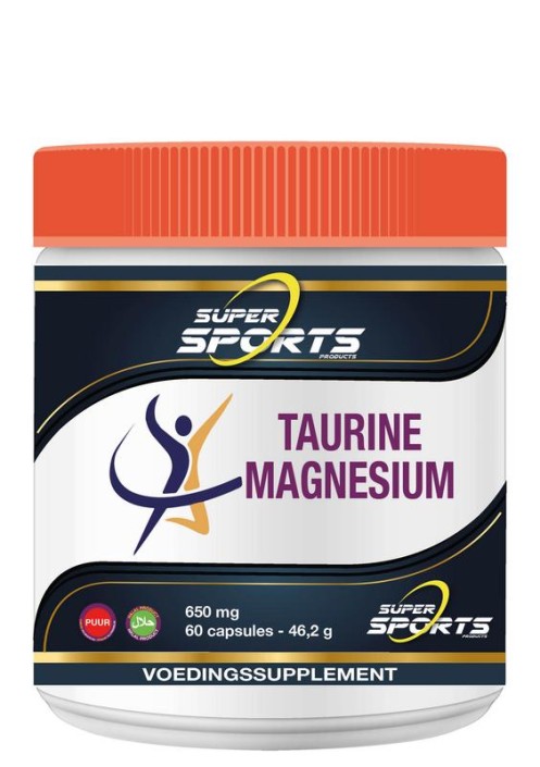 SNP Taurine 325 mg Magnesium 325 mg - Puur (60 Capsules)