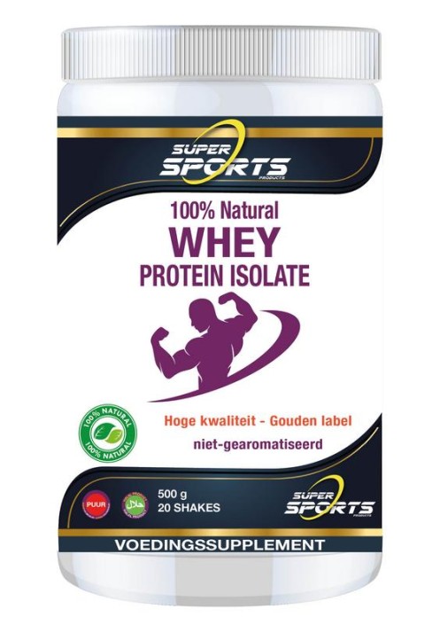 SNP Whey proteine isolate 100% natural (500 Gram)