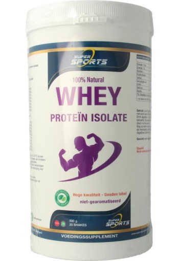 SNP Whey proteine isolate 100% natural (500 Gram)