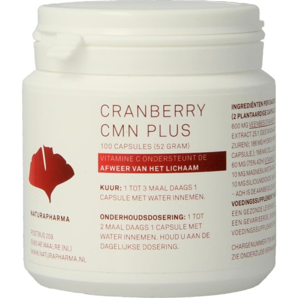 Naturapharma Cranberry CMN plus (100 Vegetarische capsules)