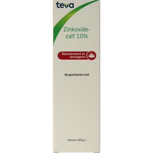 Teva Zinkoxidezalf 10% (100 Gram)