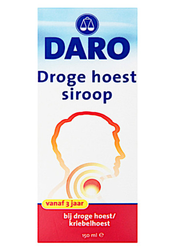Da­ro Dro­ge hoest si­roop 150 ml