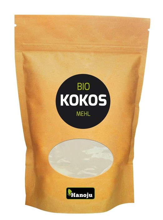 Hanoju Kokosnoten meel bio (500 Gram)