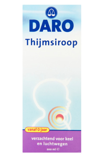 Da­ro Thijm­si­roop  200 ml