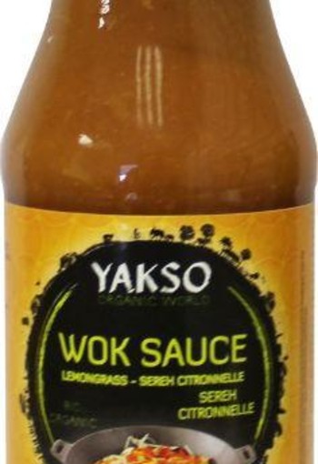 Yakso Woksaus kokos citroengras bio (240 Milliliter)