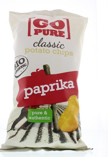 Go Pure Chips paprika bio (125 Gram)