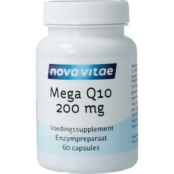 Nova Vitae Mega Q10 200 mg (60 Capsules)