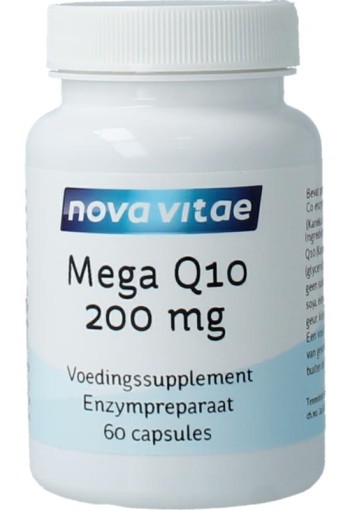 Nova Vitae Mega Q10 200 mg (60 Capsules)