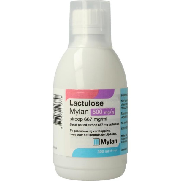 Mylan Lactulose stroop 500mg (300 Milliliter)