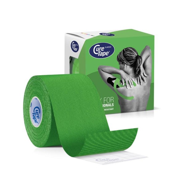 Cure Tape Kinesiotape groen 5cm x 5m (1 Stuks)