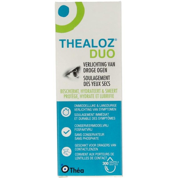 Thealoz Duo oogdruppels (10 Milliliter)