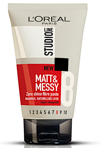 L'Oréal Paris Studio Line Matt & Messy Zero Shine Fibre Paste - 150 ml 