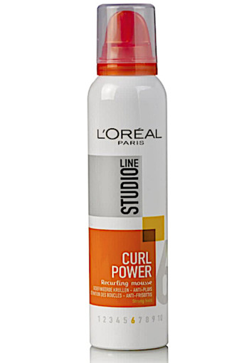 L'Oréal Paris Studio Line Essentials Curl Power Recurling Mousse - 200 ml 