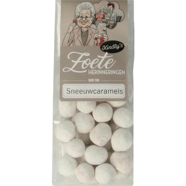 Kindly's Sneeuwcaramels zoete herinneringen (160 Gram)