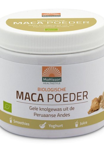 Mattisson Maca poeder bio (300 Gram)