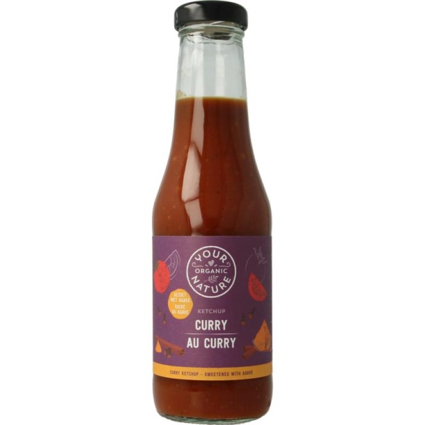 Your Organic Nat Curry ketchup bio (500 Gram)