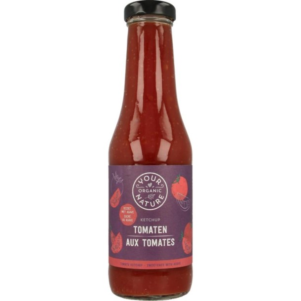 Your Organic Nat Tomaten ketchup classic bio (500 Gram)