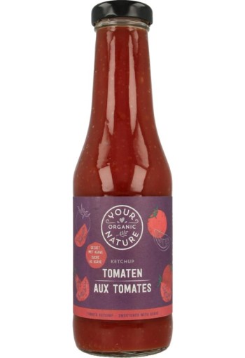 Your Organic Nat Tomaten ketchup classic bio (500 Gram)