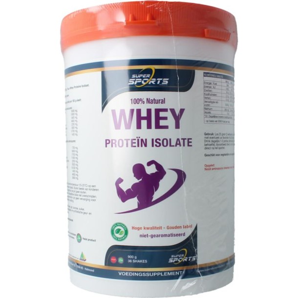 SNP Whey proteine isolate 100% natural (900 Gram)