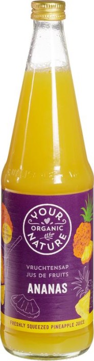 Your Organic Nat Vruchtensap ananas bio (700 Milliliter)