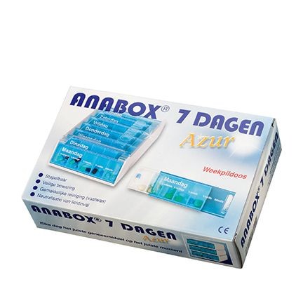 Spruyt Hillen Anabox 7 dagen azuur (1 Stuks)