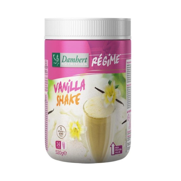 Damhert Regime maaltijd shake vanille (520 Gram)