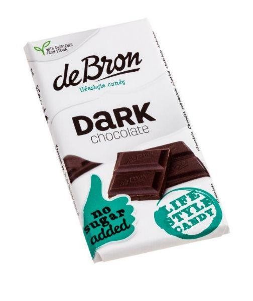 De Bron Tablet dark stevia (85 Gram)