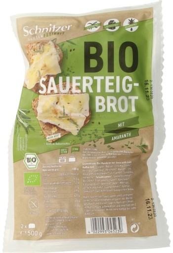 Schnitzer Rustico amaranth bio (500 Gram)