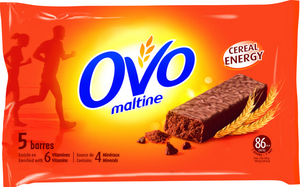 Ovomaltine Cereal energybar 20 gram (5 Stuks)