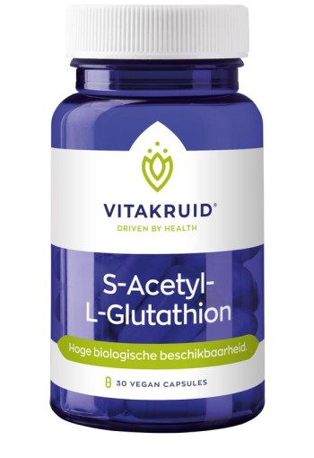 Vitakruid S-Acetyl-L-Glutathion (30 Vegetarische capsules)