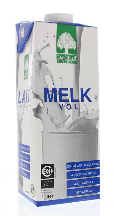 Landgoed Volle melk bio (1 Liter)