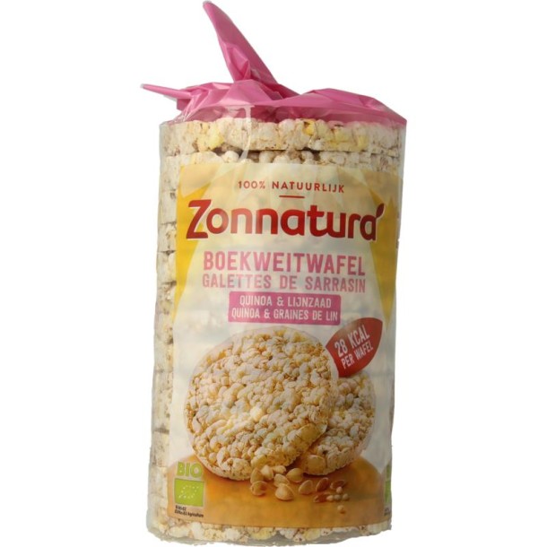 Zonnatura Boekweitwafels met quinoa bio (100 Gram)