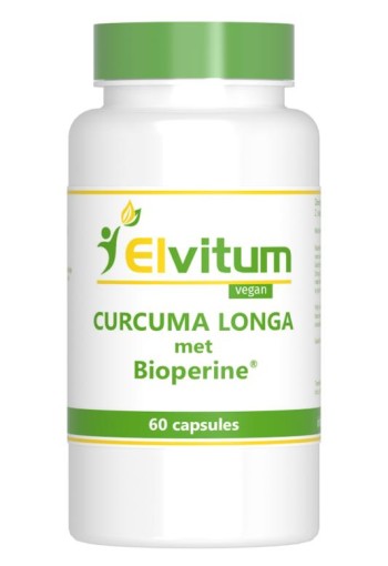 Elvitaal/elvitum Curcuma longa Bioperine (60 Vegetarische capsules)