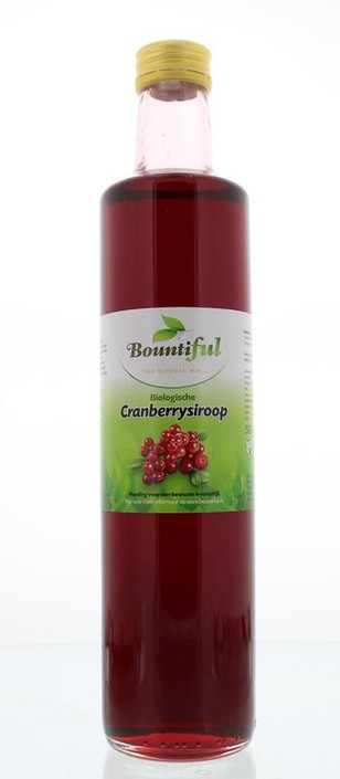 Bountiful Cranberrysiroop bio (500 Milliliter)